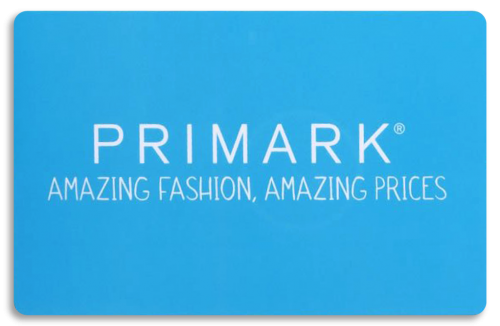 Primark sales gift card